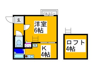 ライフステ－ジ村田Ⅶの物件間取画像